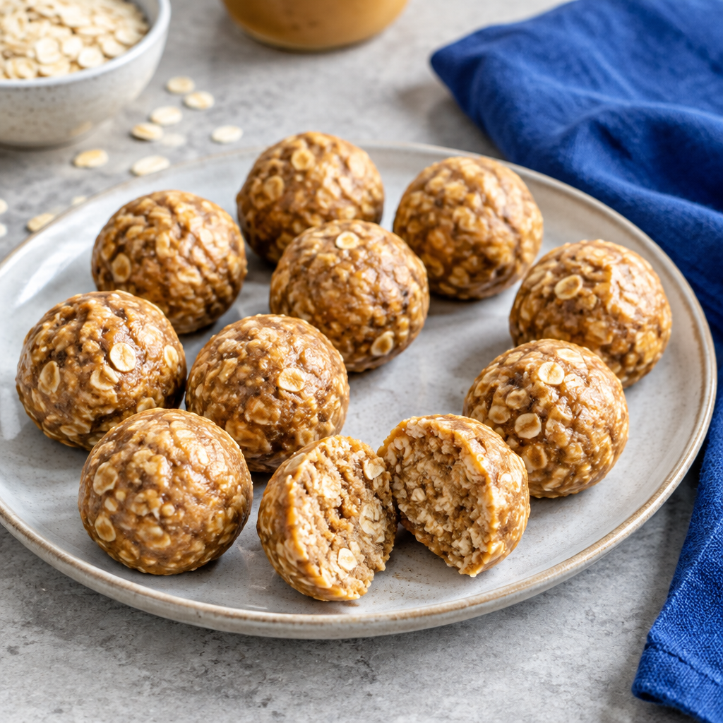 Peanut butter protein balls